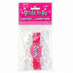 Bride to Be Sexy Garter, 1/pkg