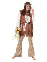 Adult Female Hippie Costume