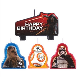 Star Wars Episode VII Birthday Candle Set