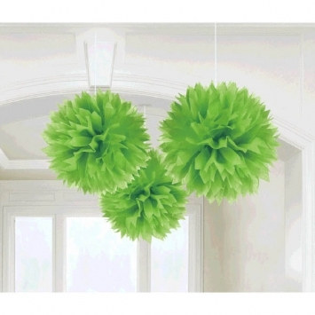 Kiwi Fluffy Tissue Decoration