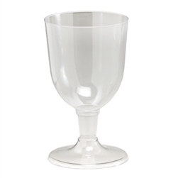 Plastic Wine Glasses (5/pkg)