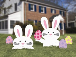 Bunny Lawn Signs