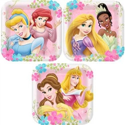 Disney Princesses Dessert Plates (8/pkg)