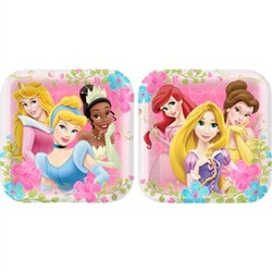 Disney Princesses Lunch Plates (8/pkg)