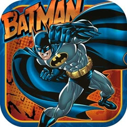 Batman Lunch Plates (8/pkg)