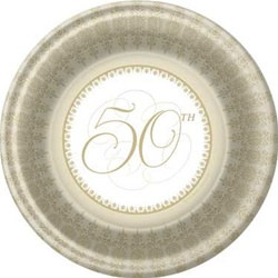 50th Anniversary Dinner Plates