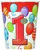 1st Birthday Hot/Cold Cups (8/pkg)