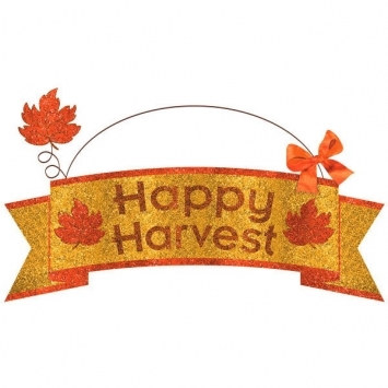 Happy Harvest Sign