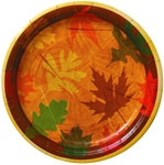 Turning Leaves Luncheon Plates (8/pkg)