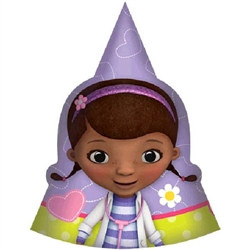 Doc McStuffins Cone Hats