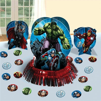 Avengers Table Decorating Kit