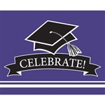 These purple graduation invitations will co-ordinate with the graduate's school colors. 25 invitations with color matching envelopes are included in each package. Invitations measure 4 x 6.