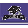 Graduation Thank You Notes - Purple