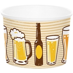 The Beer Treat Cups are perfectly sized to hold pretzels, popcorn, and nuts. Printed with images of beer mugs, beer glasses, and beer bottles, they are perfect for beer tastings and Oktoberfest events. Each cup holds 9 ounces. 6 cups per package.