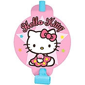 Hello Kitty Party Blowouts (8/pkg)