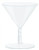 Clear Mini Martini Glasses (20/pkg)