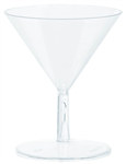 Clear Mini Martini Glasses (20/pkg)