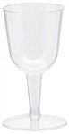 Clear Mini Wine Glasses (20/pkg)
