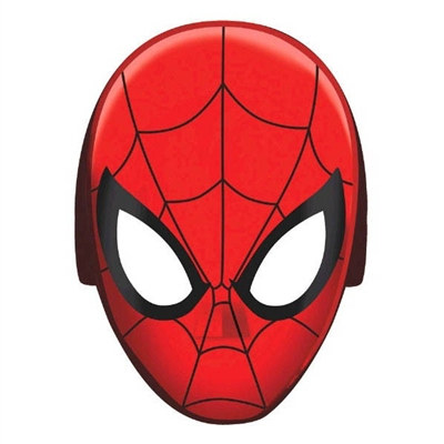 Spider-Man Paper Mask (8/pkg)