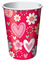 Valentine Sweets Hot/Cold Cups (8/pkg)