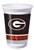 University of Georgia Plastic Cups (8/pkg)