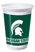 Michigan State University Plastic Cups (8/pkg)