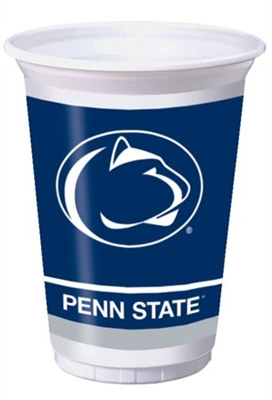 Penn State University Plastic Cups (8/pkg)