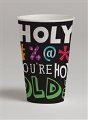 Holy Bleep! Birthday Hot/Cold Cups (8/pkg)