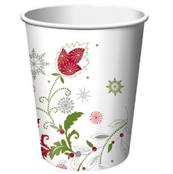 Merry Christmas Hot/Cold Cups (8/pkg)