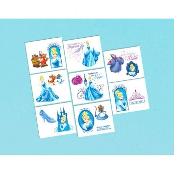 Cinderella Tattoos (16/pkg)