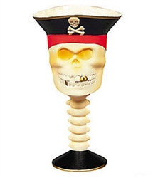 Plastic Pirate Skull Goblets