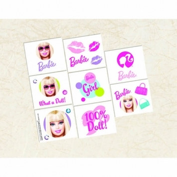 Barbie Tattoos (16/pkg)