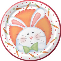 Easter Bunny Dessert Plates (8/pkg)