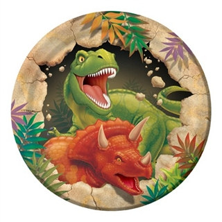 Dino Blast Dessert Plates (8/pkg)