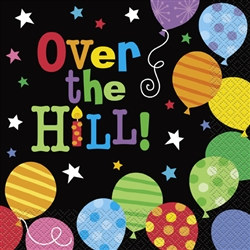 Over the Hill Balloons Lunch Napkins (16/pkg)