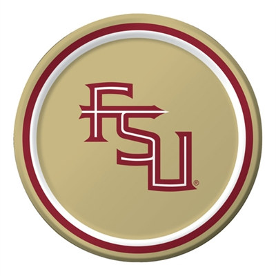 Florida State University Dessert Plates (8/pkg)