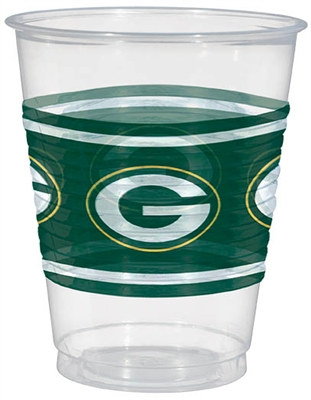 Green Bay Packers Plastic Cups (25/pkg)