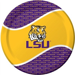 Louisiana State University Lunch Plates (8/pkg)