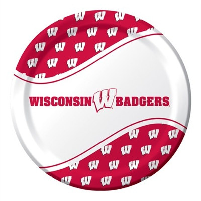 University of Wisconsin Lunch Plates (8/pkg)