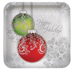 Happy Holiday Lunch Plates (8/pkg)