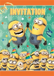 Minion Invitations (8/pkg)