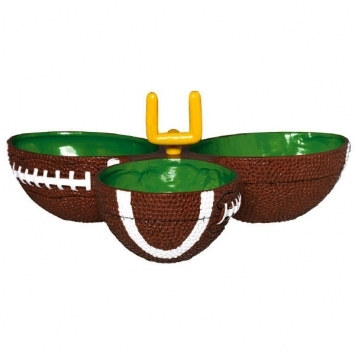 Plastic Football Condiment Dish