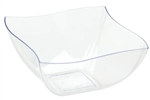 Clear Mini Wavy Bowls (10/pkg)