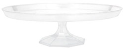 Medium Clear Dessert Stand, 11.5"