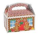 Gingerbread House Treat Boxes (12/pkg)