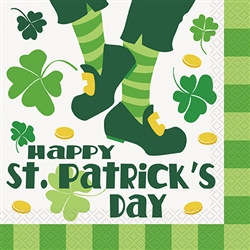 St. Patty's Day Jig Lunch Napkins (16/pkg)