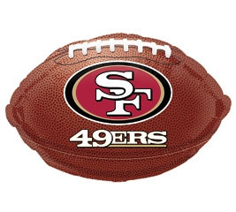 San Francisco 49ers Mylar Balloon