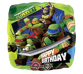 Teenage Mutant Ninja Turtles Mylar Balloon
