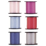 The Curling Ribbon - Choose Color is a versatile craft item, perfect for gift wrapping or attaching to balloons. Each spool contains 500 yards of 3/16 crimped ribbon. Choose your color!