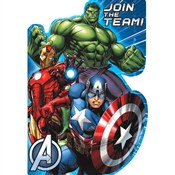 Avengers Invitations (8/pkg)